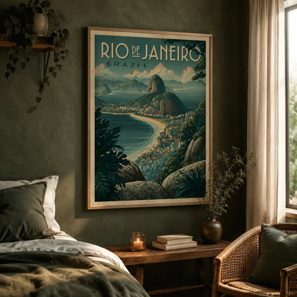 Rio de Janeiro Travel Wall Art Decor - Wall Art Decor - lifestyle