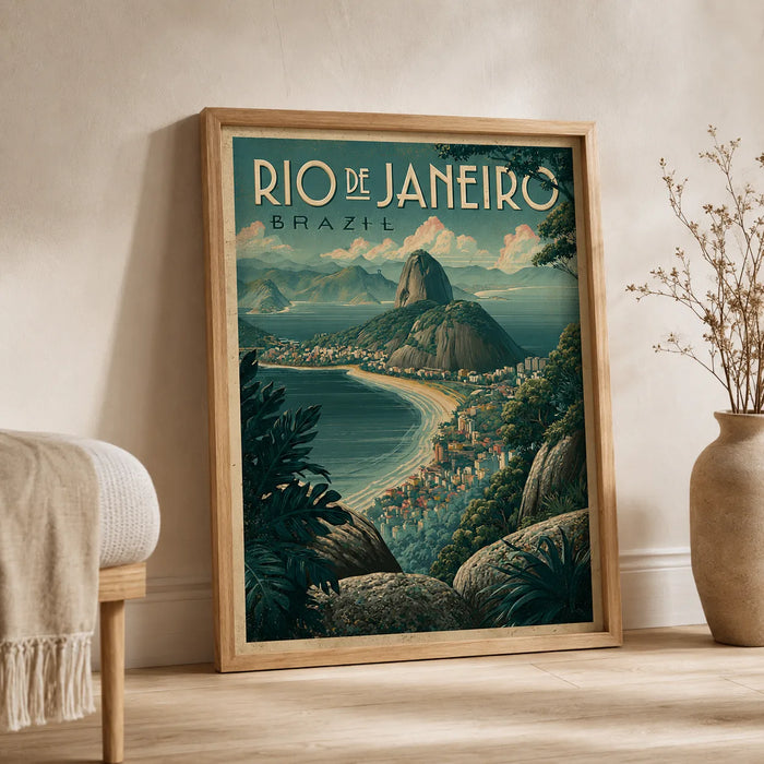 Rio de Janeiro Travel Wall Art Decor