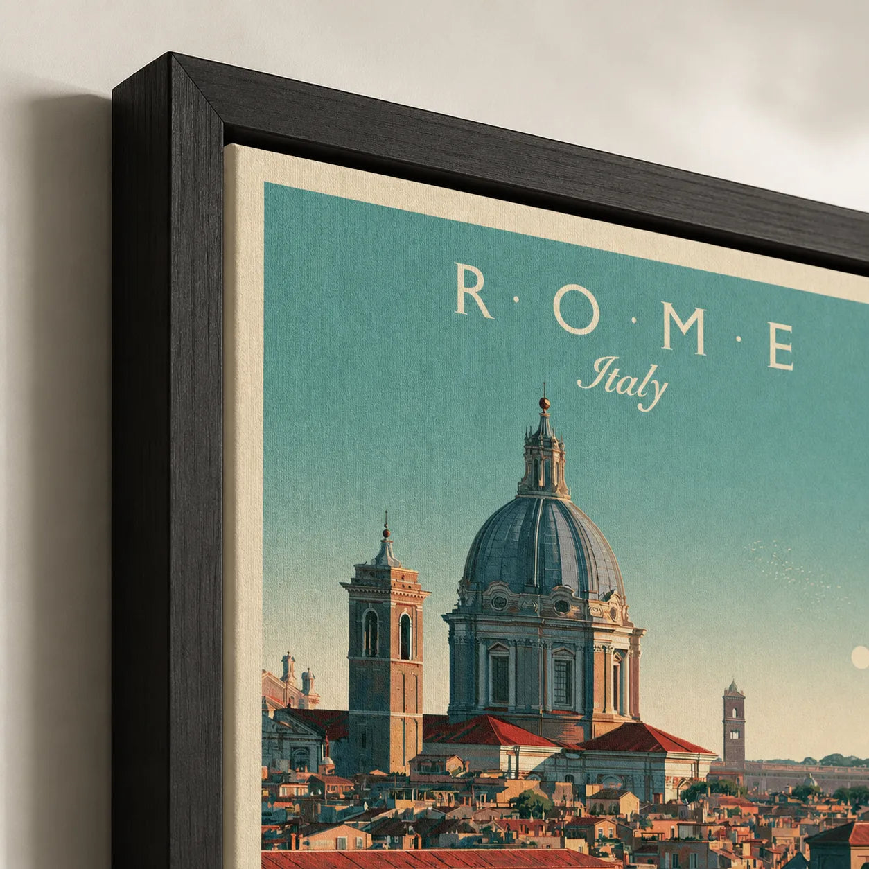 Rome Italy Cityscape Wall Art Decor - Wall Art Decor - packaging
