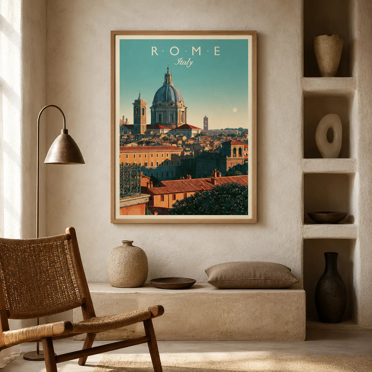Rome Italy Cityscape Wall Art Decor - Wall Art Decor - view 11