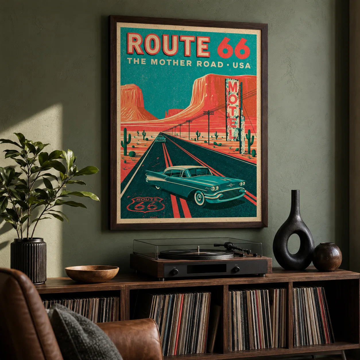 Route 66 Mother Road Wall Art Decor - Wall Art Decor - view 11