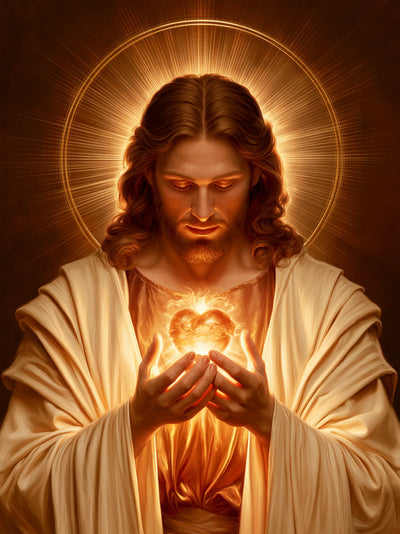 Sacred Heart of Jesus Wall Art Decor