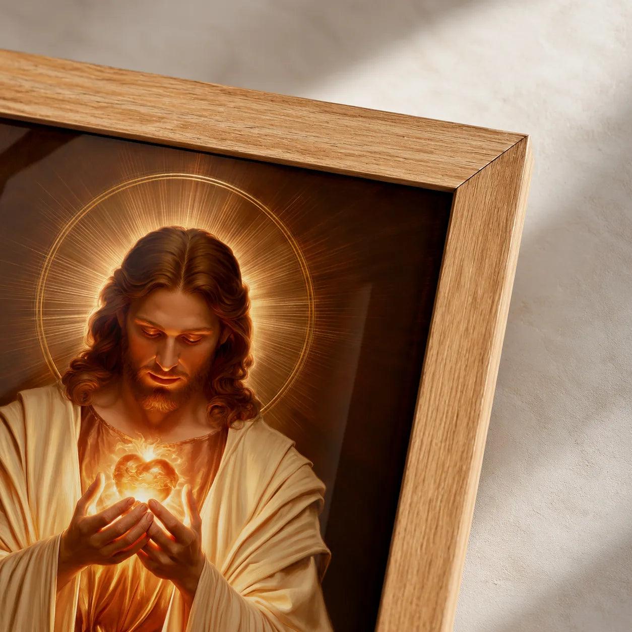 Sacred Heart of Jesus Wall Art Decor - Wall Art Decor - packaging
