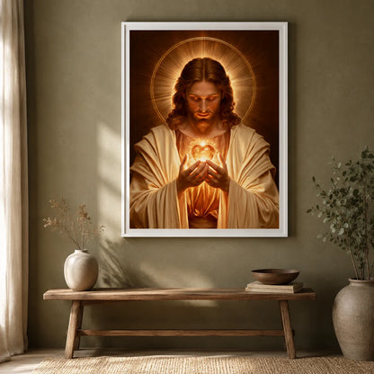 Sacred Heart of Jesus Wall Art Decor - Wall Art Decor - view 11