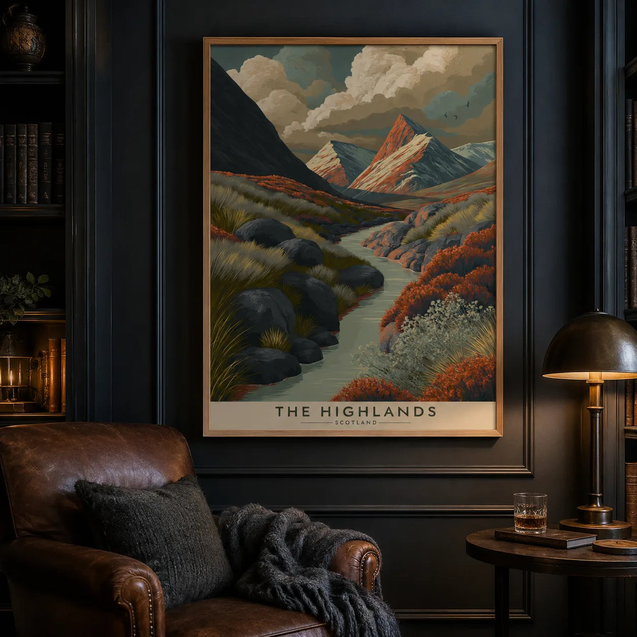 Scottish Highlands Landscape Wall Art Decor - Wall Art Decor - lifestyle