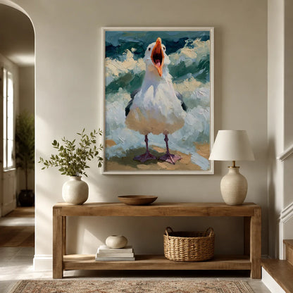 Screaming Goose Oil Painting Wall Art Decor - Wall Art Decor - view 11