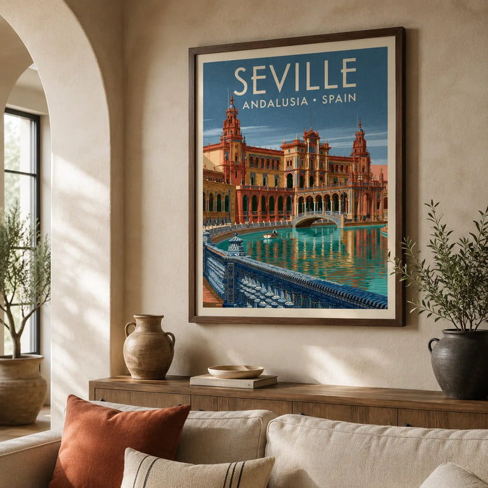 Seville Andalusia Travel Wall Art Decor