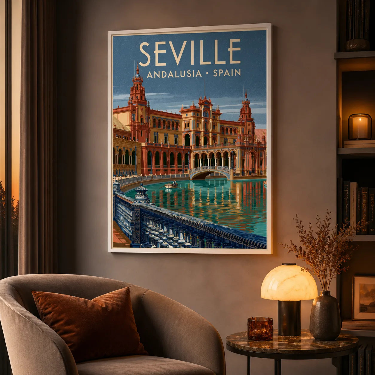 Seville Andalusia Travel Wall Art Decor - Wall Art Decor - lifestyle