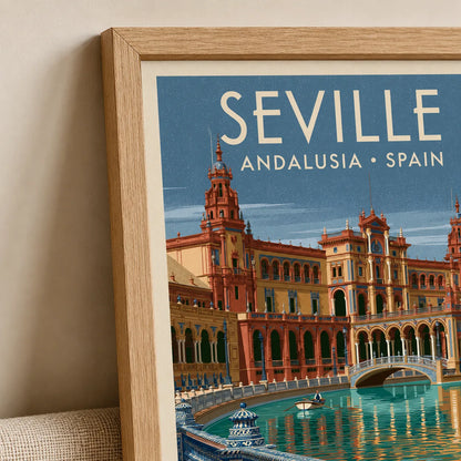 Seville Andalusia Travel Wall Art Decor - Wall Art Decor - packaging