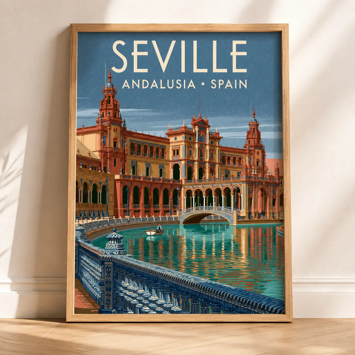 Seville Andalusia Travel Wall Art Decor