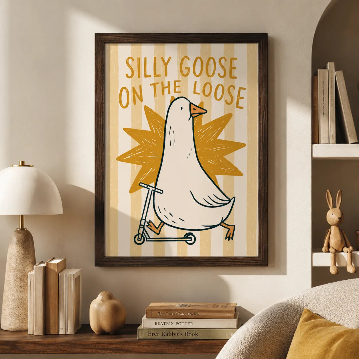 Silly Goose on the Loose Wall Art Decor - Wall Art Decor - view 11