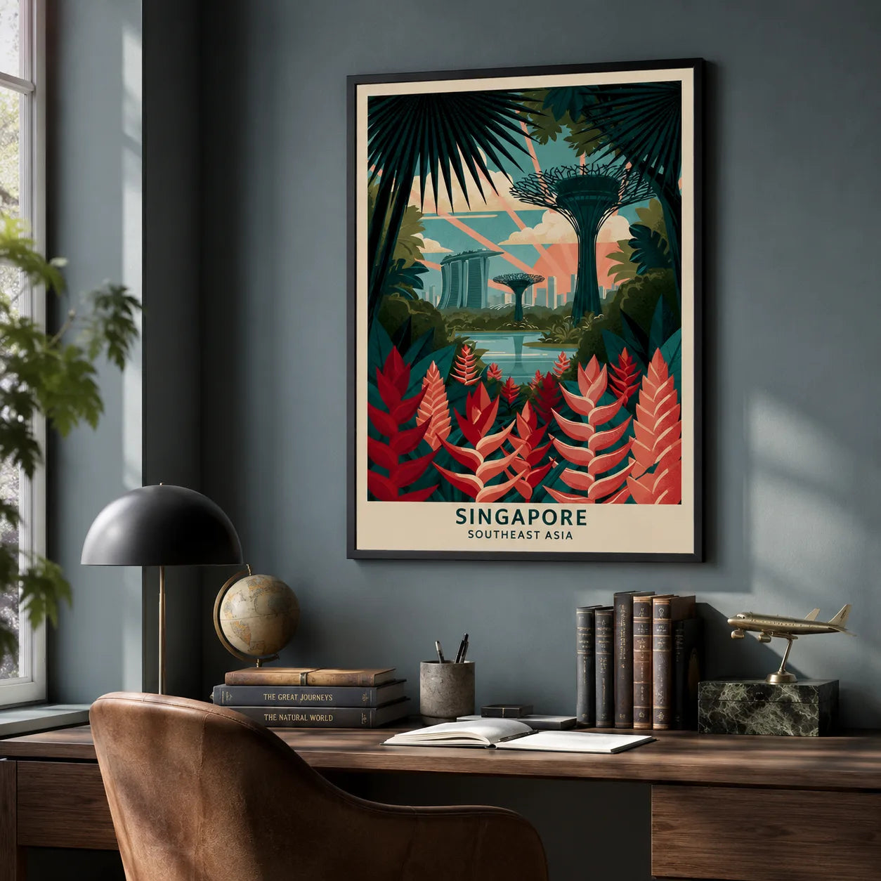 Singapore Gardens by the Bay Wall Art Decor - Wall Art Decor - alternate angle