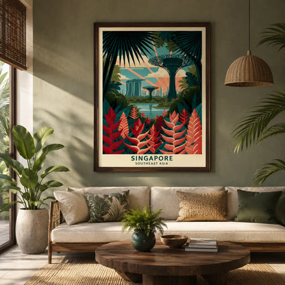 Singapore Gardens by the Bay Wall Art Decor - Wall Art Decor - detail
