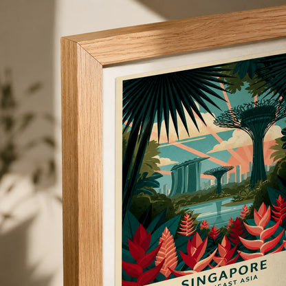 Singapore Gardens by the Bay Wall Art Decor - Wall Art Decor - packaging