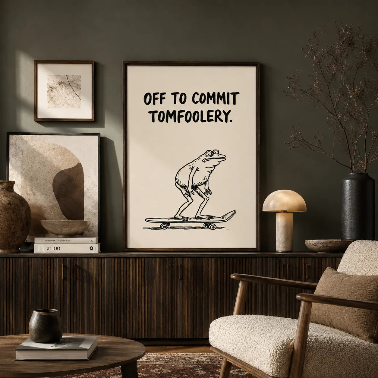 Skateboarding Frog Tomfoolery Wall Art Decor - Wall Art Decor - view 11