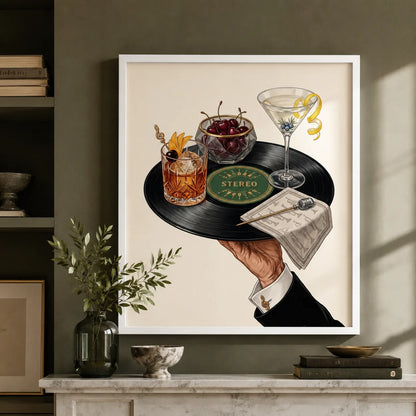Stereo Cocktail Record Wall Art Decor - Wall Art Decor - view 11