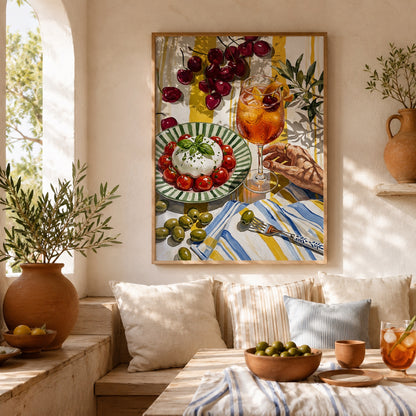 Summer Aperitivo Still Life Wall Art Decor – preview 10