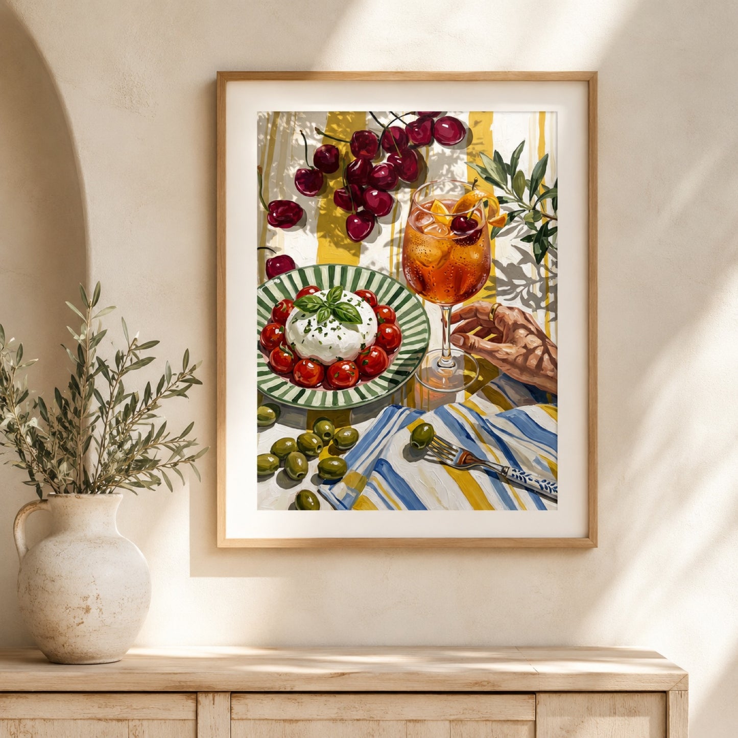 Summer Aperitivo Still Life Wall Art Decor – preview 11