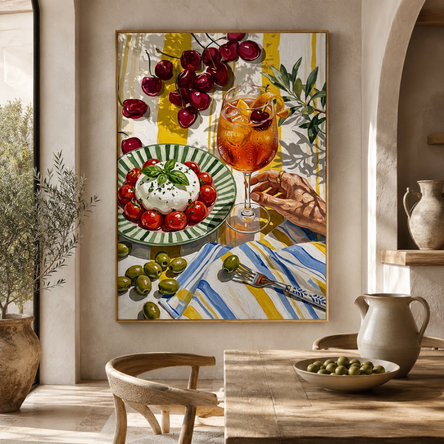 Summer Aperitivo Still Life Wall Art Decor – preview 7