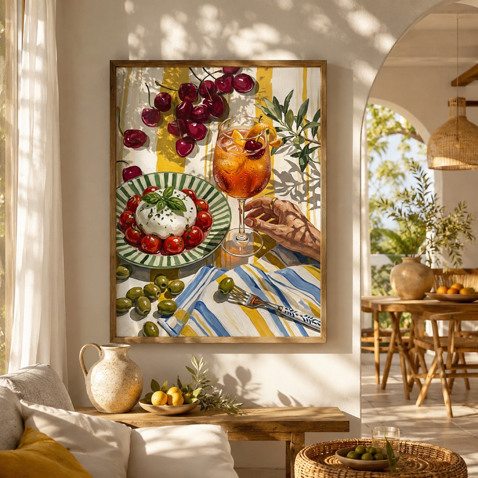 Summer Aperitivo Still Life Wall Art Decor – preview 8