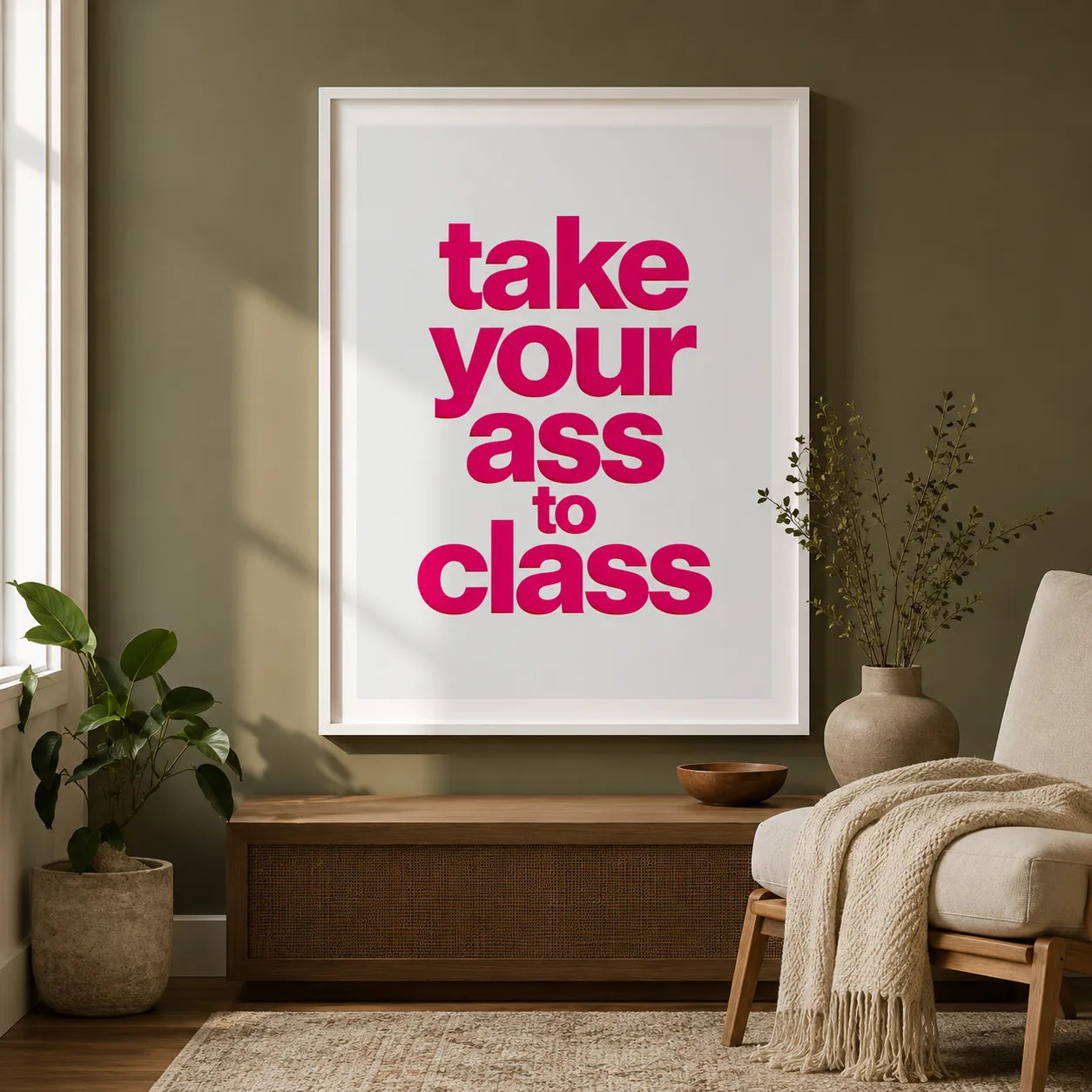 Take Your Ass to Class Wall Art Decor - Wall Art Decor - view 11