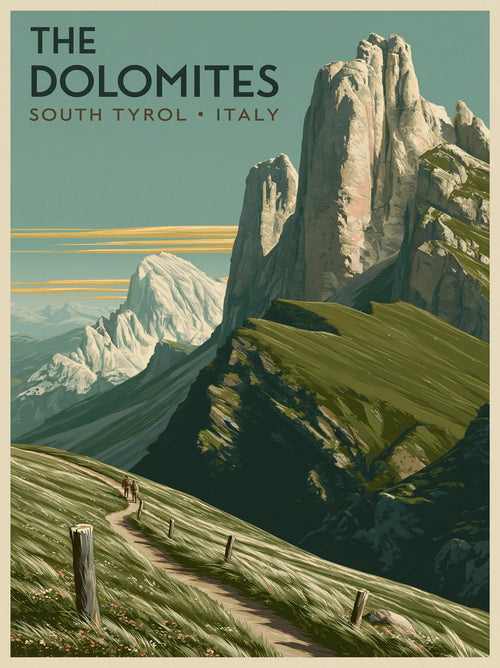 The Dolomites Travel Wall Art Decor