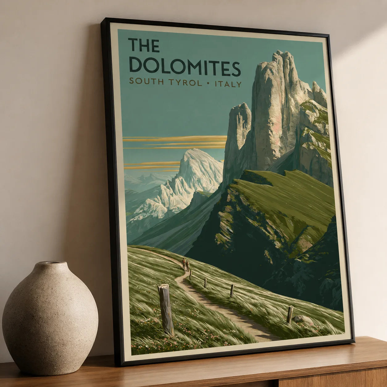 The Dolomites Travel Wall Art Decor - Wall Art Decor - packaging