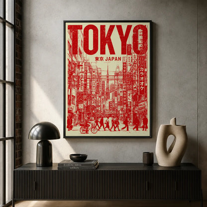 Tokyo Japan Street Wall Art Decor - Wall Art Decor - view 11