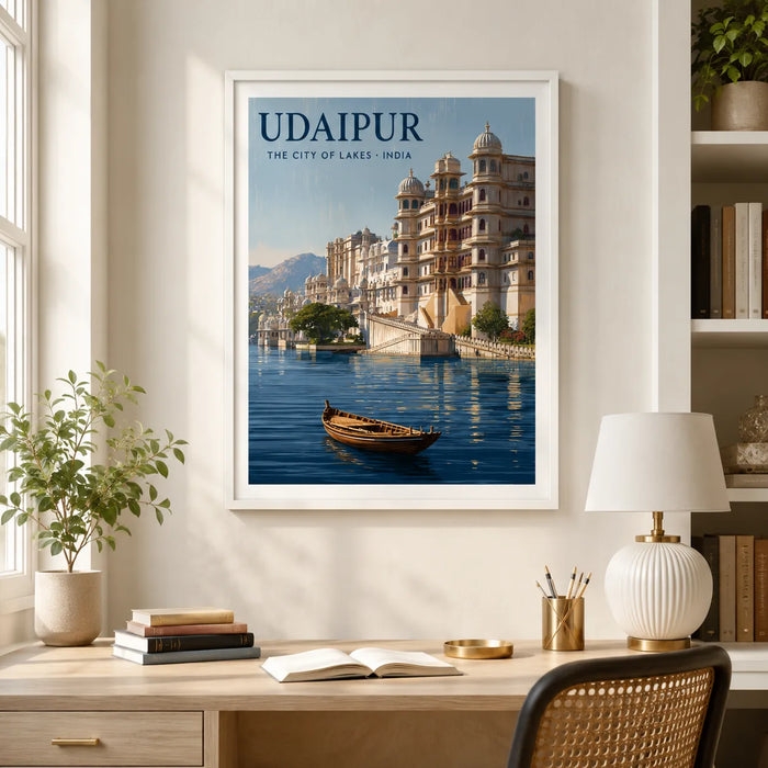 Udaipur City of Lakes Wall Art Decor