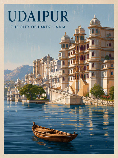 Udaipur City of Lakes Wall Art Decor