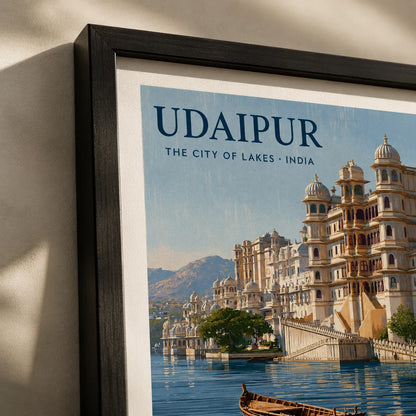 Udaipur City of Lakes Wall Art Decor - Wall Art Decor - packaging