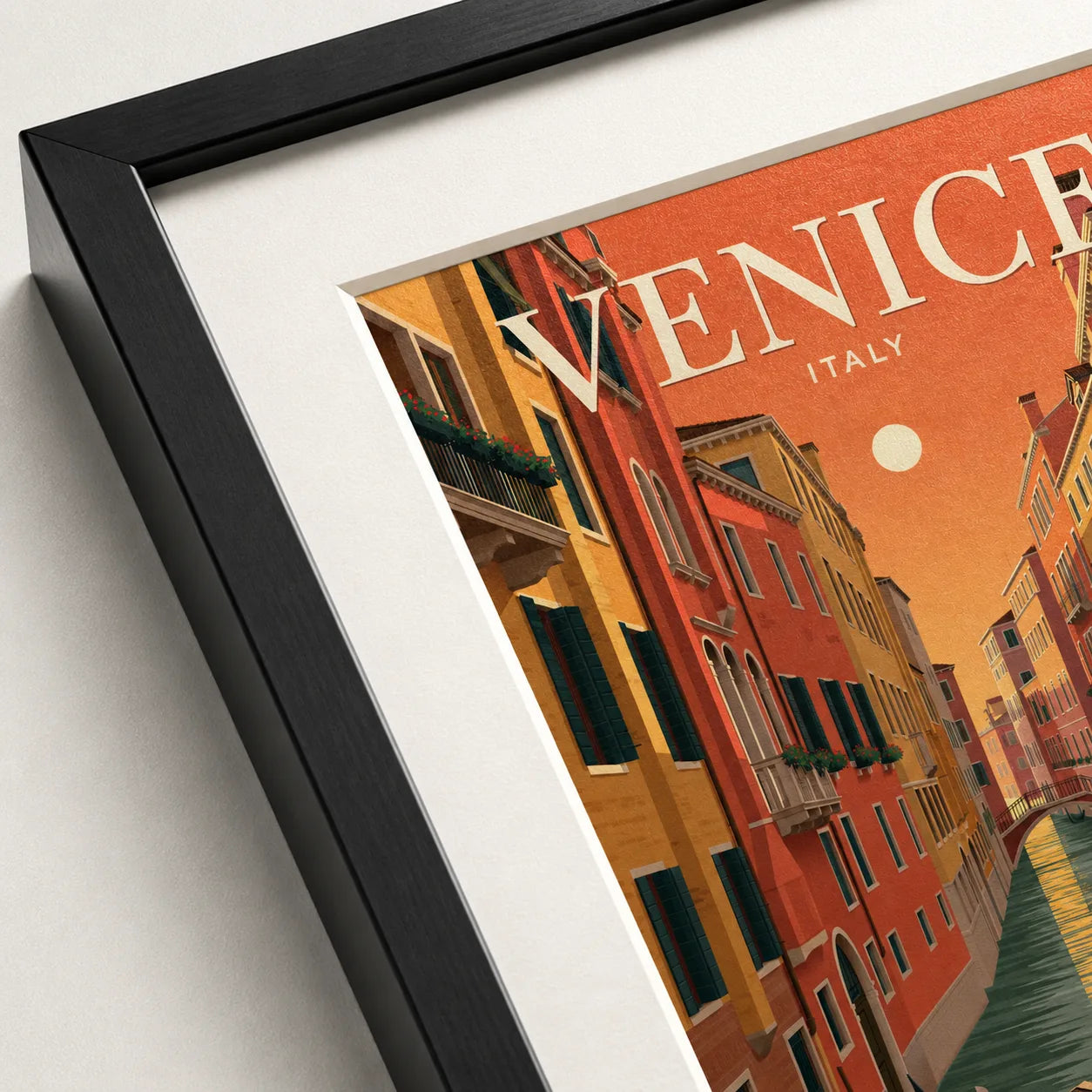 Venice Italy Canal Wall Art Decor - Wall Art Decor - packaging