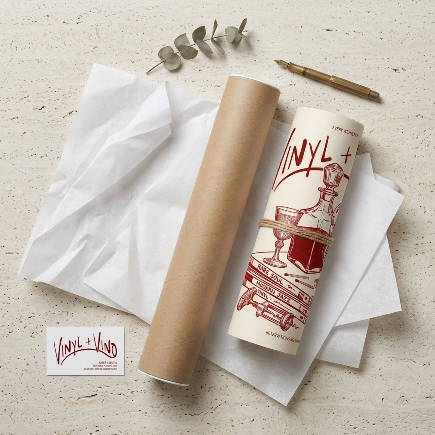 Vinyl and Vino Bar Wall Art Decor preview 10