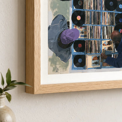 Vinyl Record Shop Wall Art Decor - Wall Art Decor - packaging