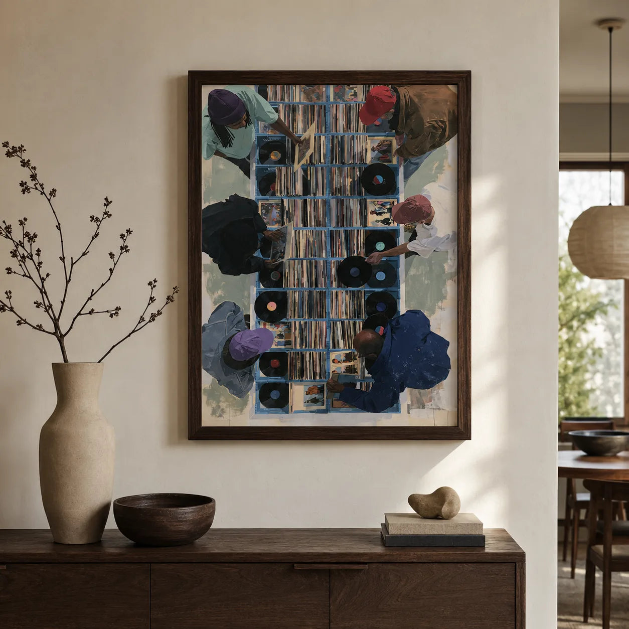 Vinyl Record Shop Wall Art Decor - Wall Art Decor - view 11