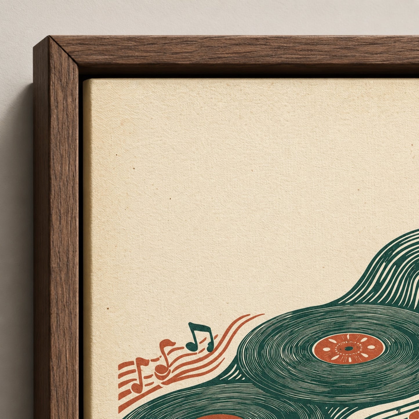 Vinyl Records Dancing Couple Wall Art Decor preview 8