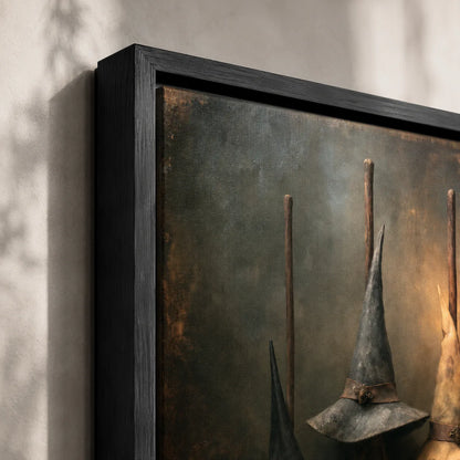 Witch Broom Trio Wall Art Decor - Wall Art Decor - packaging