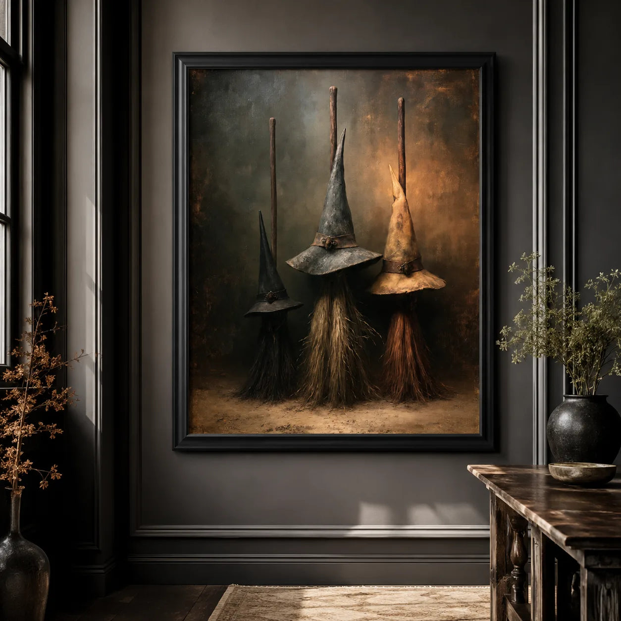Witch Broom Trio Wall Art Decor - Wall Art Decor - view 11