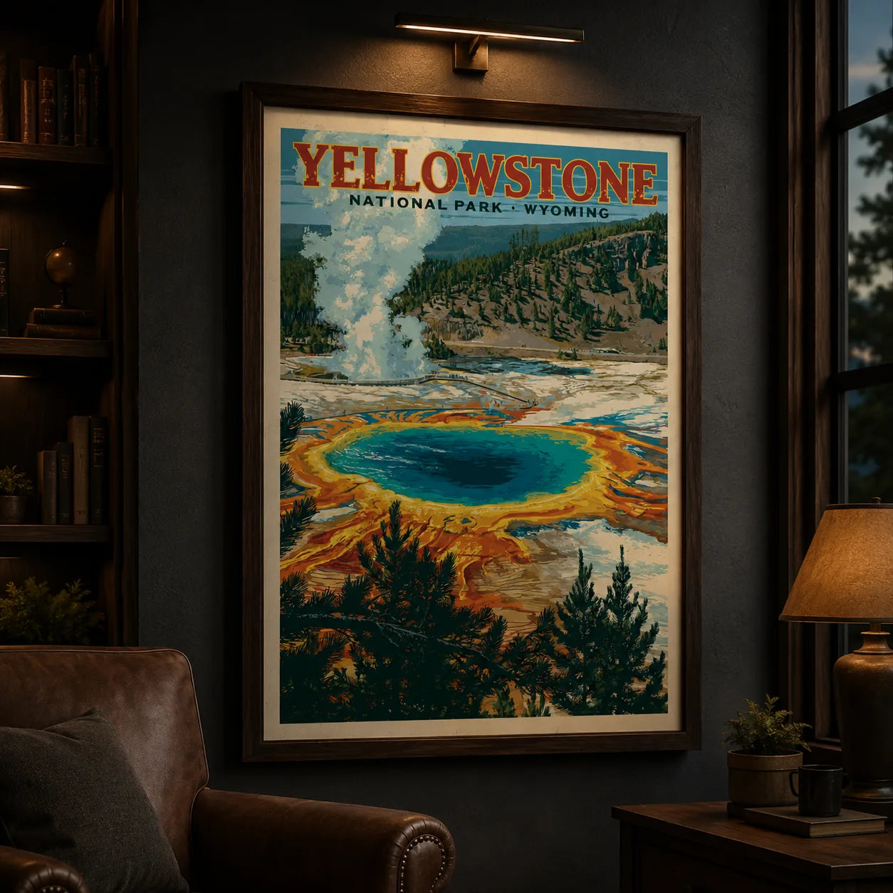 Yellowstone National Park Wall Art Decor - Wall Art Decor - lifestyle