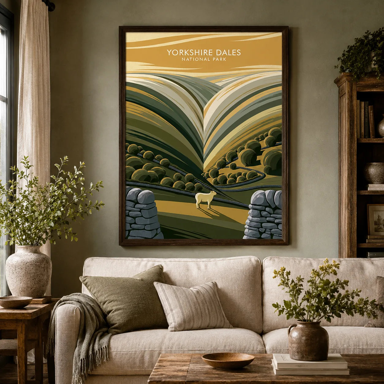 Yorkshire Dales National Park Wall Art Decor - Wall Art Decor - detail