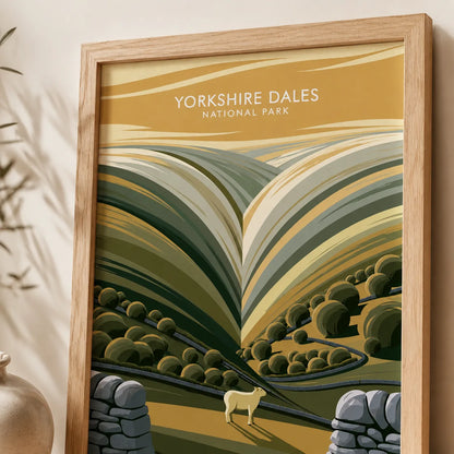 Yorkshire Dales National Park Wall Art Decor - Wall Art Decor - packaging
