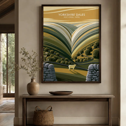 Yorkshire Dales National Park Wall Art Decor - Wall Art Decor - styled