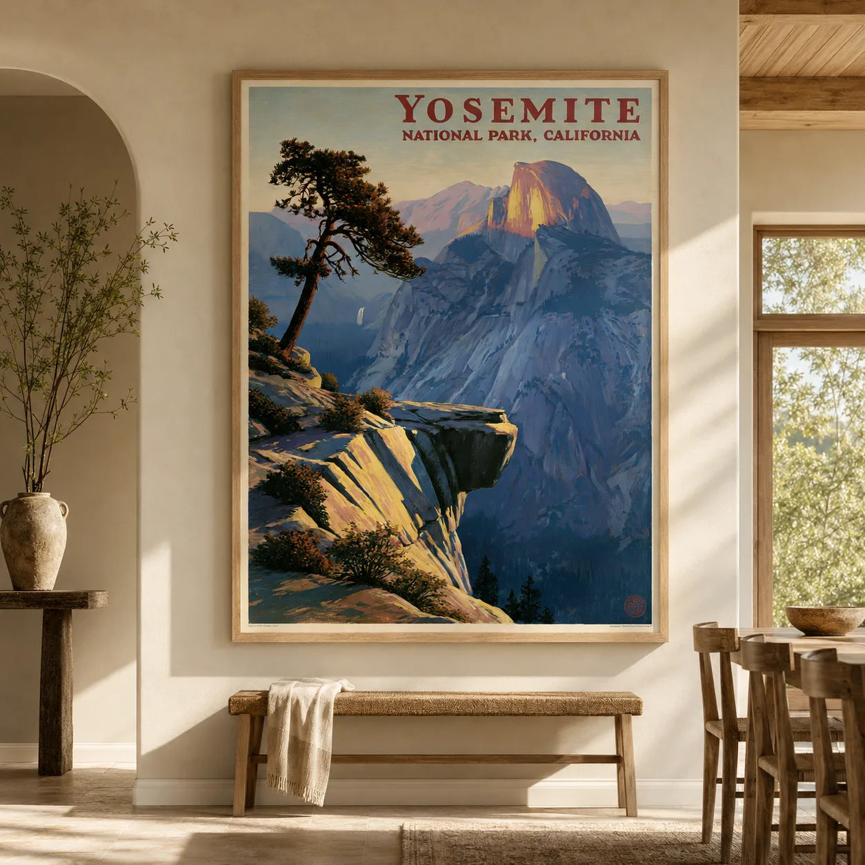 Yosemite National Park Wall Art Decor - Wall Art Decor - close up