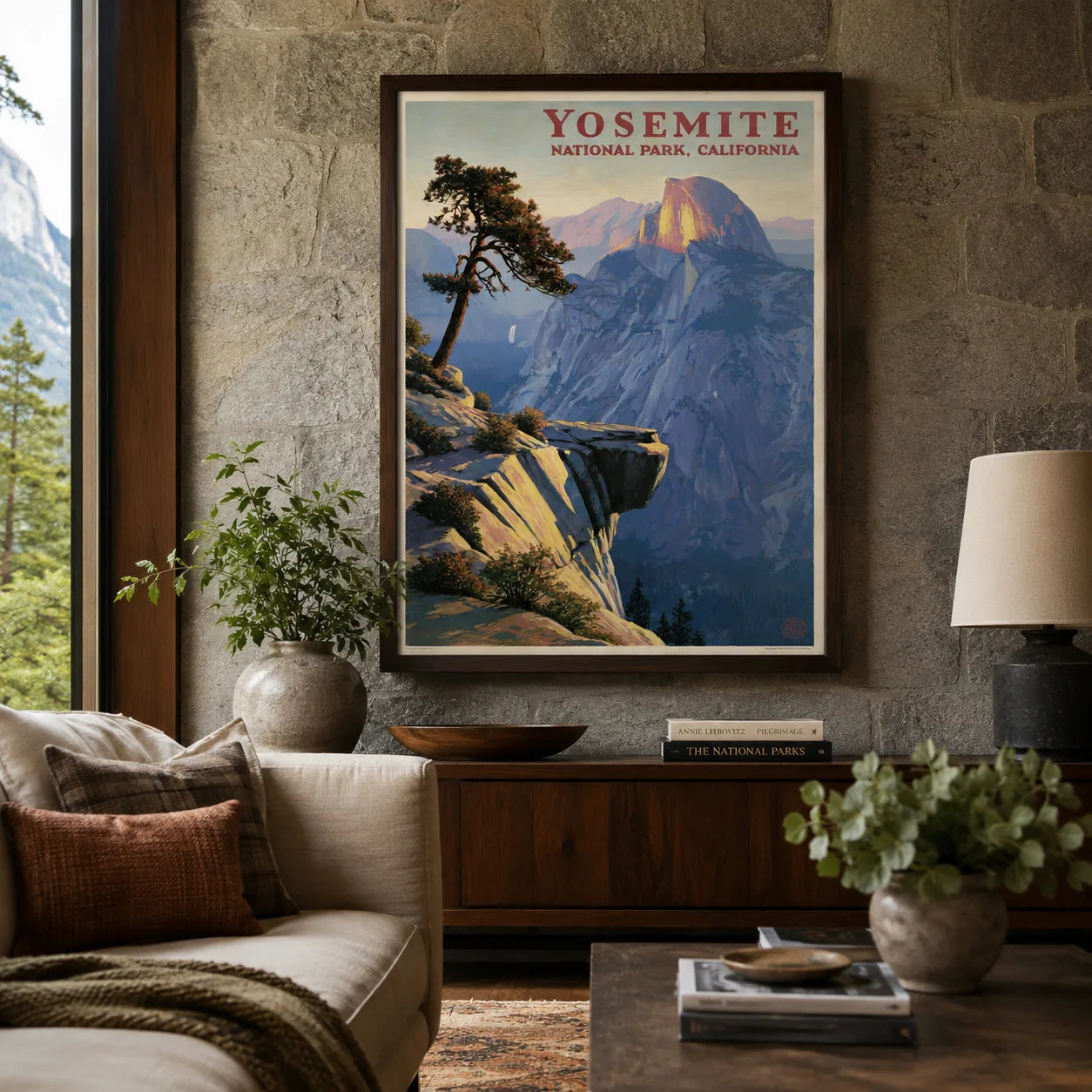 Yosemite National Park Wall Art Decor - Wall Art Decor - detail