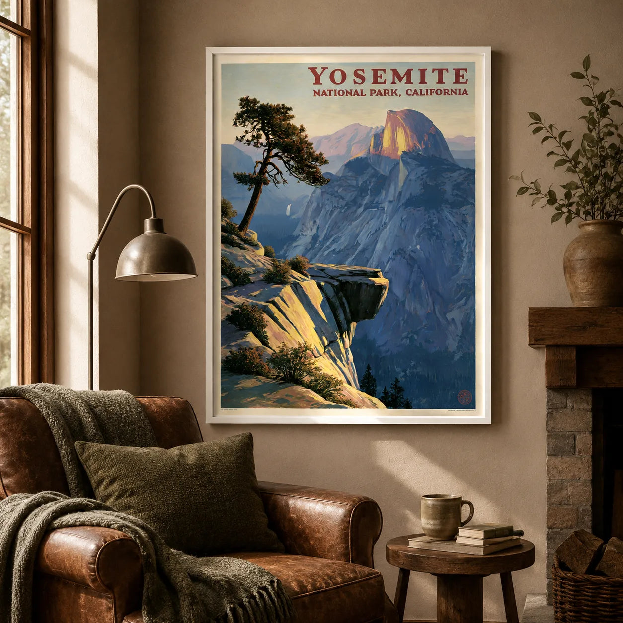 Yosemite National Park Wall Art Decor - Wall Art Decor - in use
