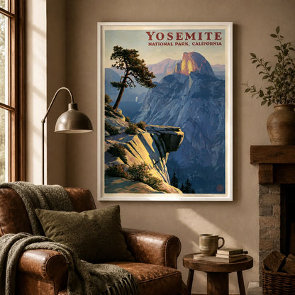 Yosemite National Park Wall Art Decor - Wall Art Decor - in use