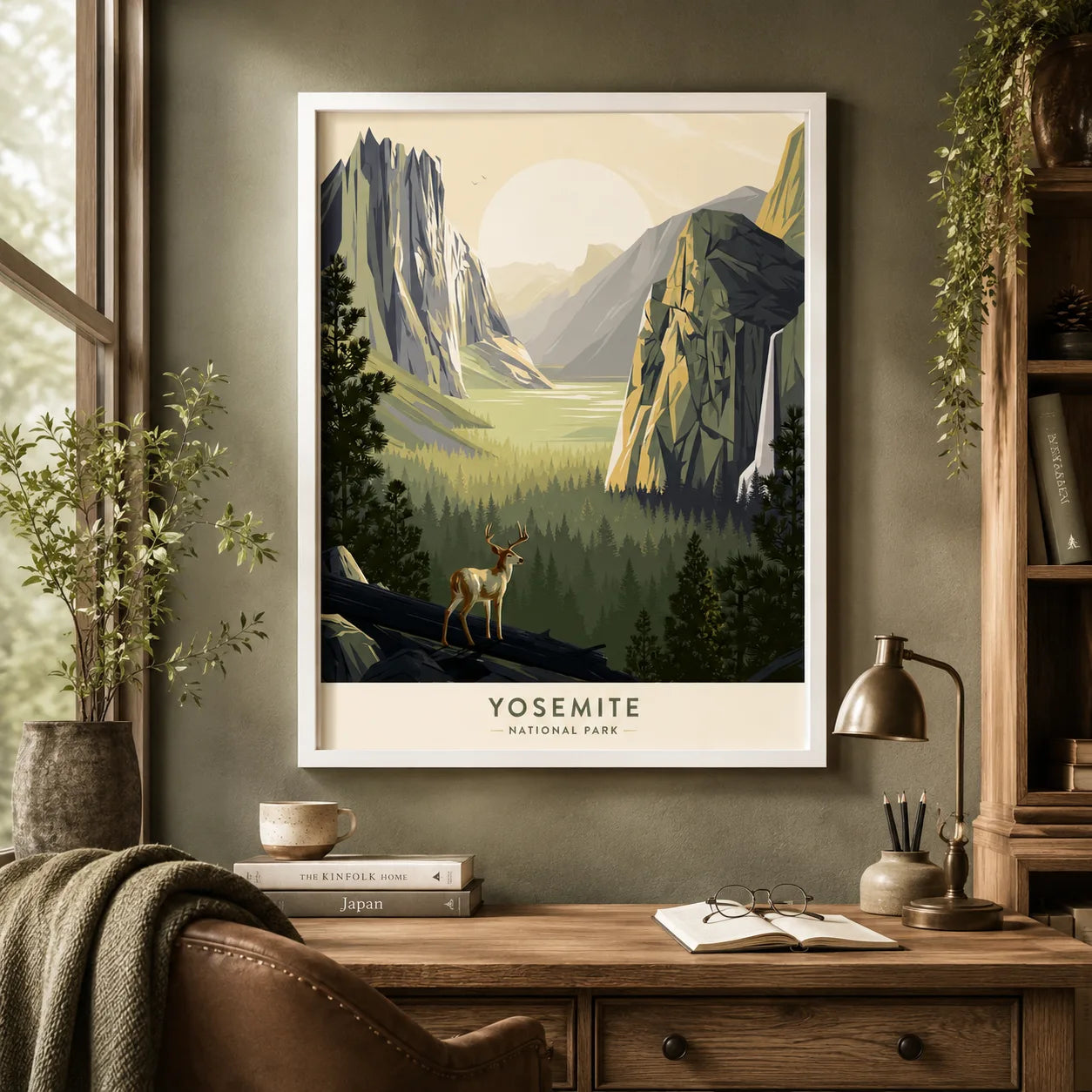 Yosemite National Park Wall Art Decor - Wall Art Decor - in use