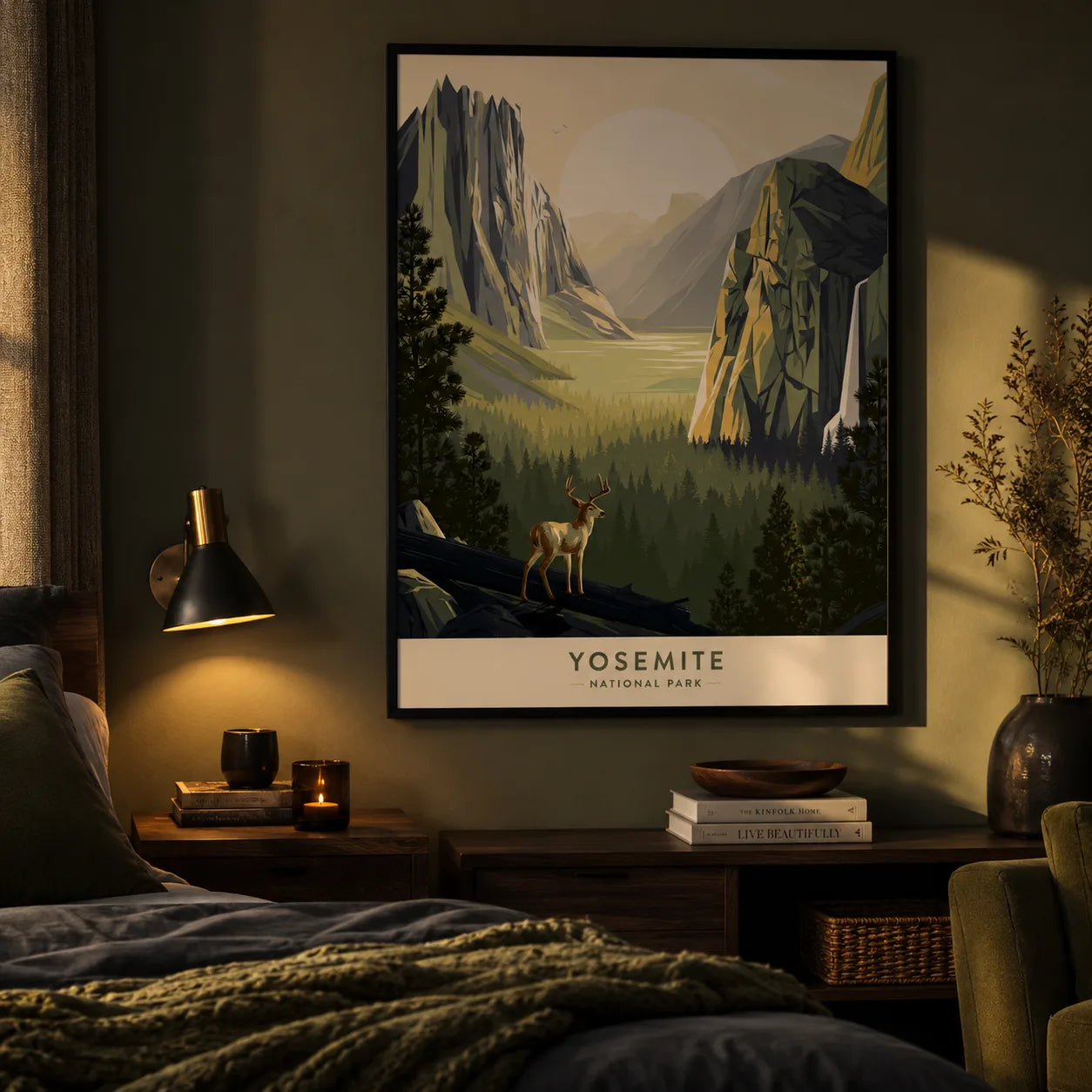 Yosemite National Park Wall Art Decor - Wall Art Decor - lifestyle