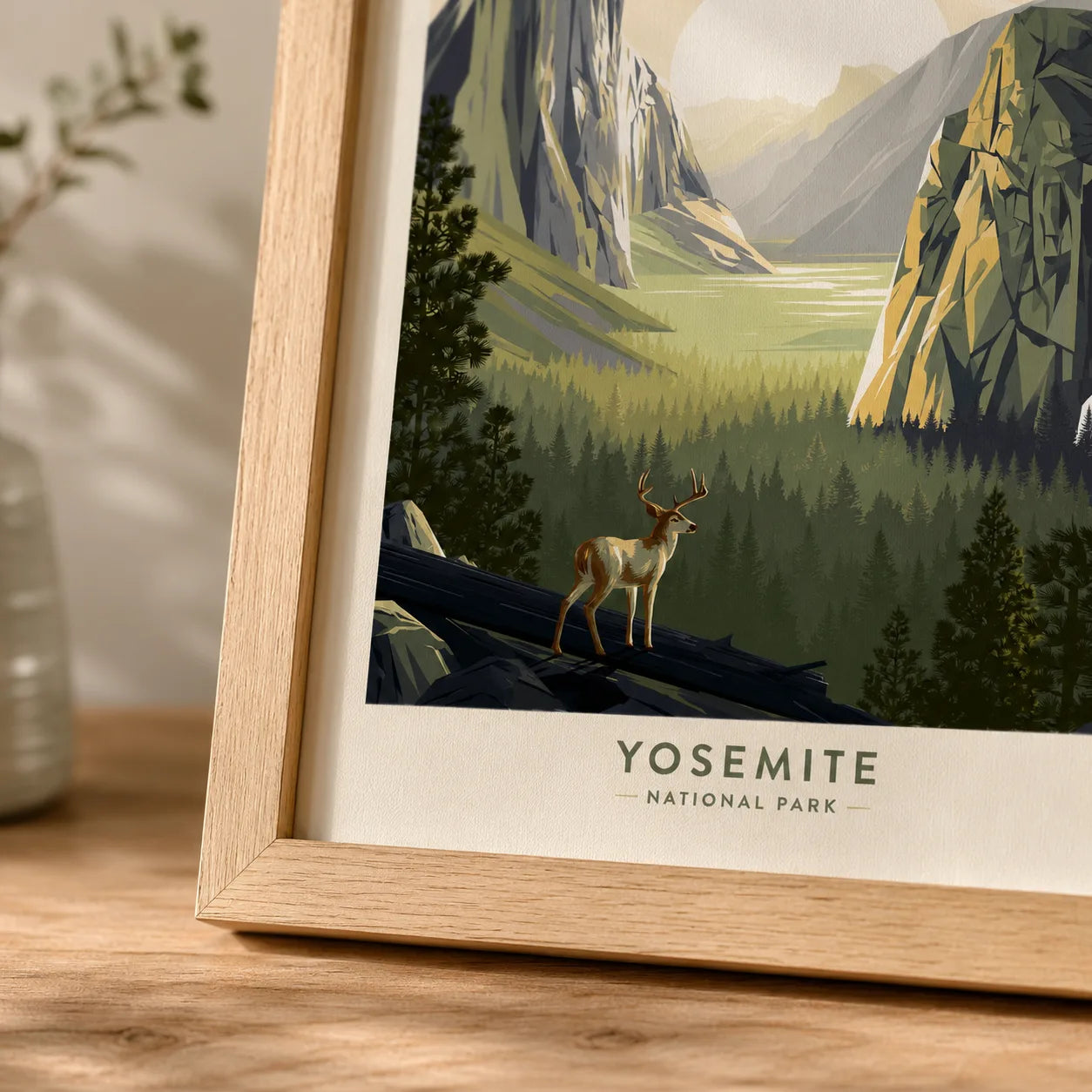 Yosemite National Park Wall Art Decor - Wall Art Decor - packaging