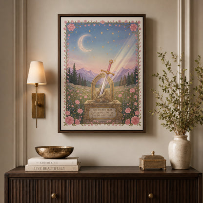 You Do Not Yield Sword Wall Art Decor preview 10